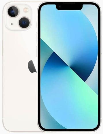 (als) Nieuw Apple iPhone 13 (model 2021) 128GB wit 6,1 + 24, Ophalen of Verzenden, Nieuw
