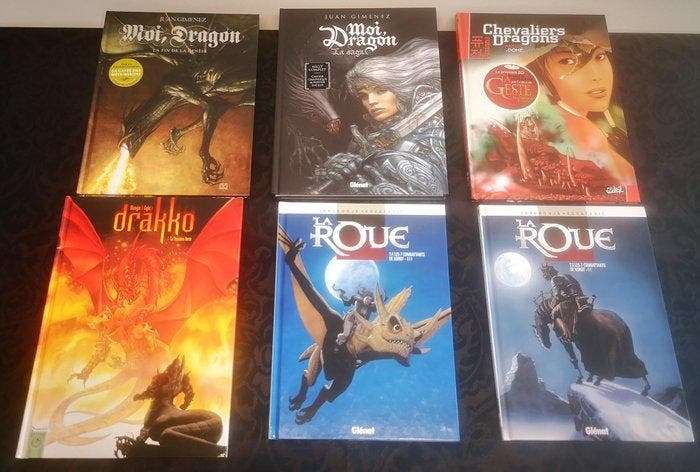 Moi, Dragon / Chevaliers Dragons / Drakko / La Roue - Séries, Boeken, Stripverhalen