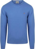 Gant Pullover Lamswol Mid Blauw maat Maat 52/54 (L) Heren, Kleding | Heren, Maat 52/54 (L), GANT, Nieuw, Verzenden