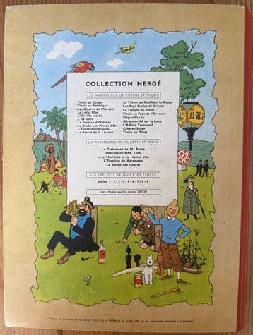 Tintin T20 - Tintin au Tibet (B29) - C - 1 Album - EO - 1960, Livres