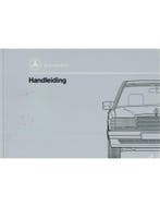 1991 MERCEDES BENZ 190 INSTRUCTIEBOEKJE NEDERLANDS, Auto diversen, Handleidingen en Instructieboekjes