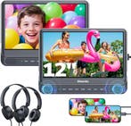 12 Dubbel Scherm Auto DVD | 1080P HDMI | Retour Deal Nu!, Verzenden, Draagbaar, Nieuw, Overige merken