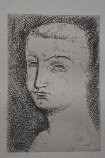 Carlo Carrà (1881 – 1966) - Testa di bambino
