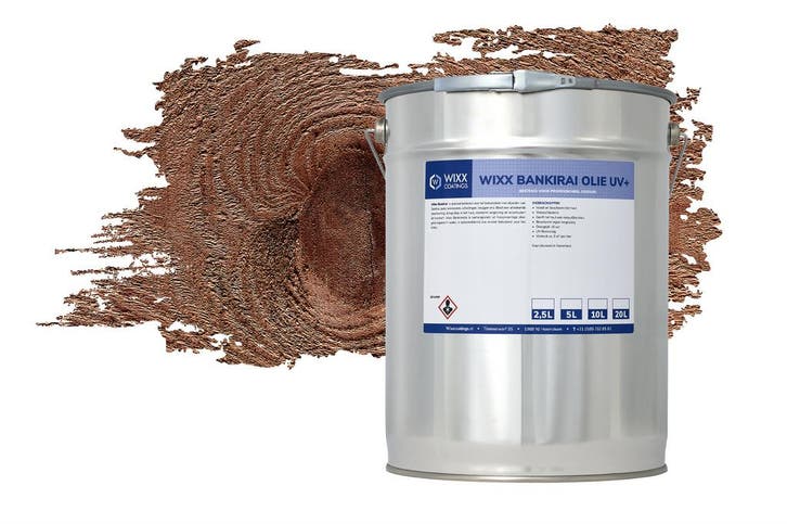 Wixx Bankirai Olie UV+ Donker Eiken 20L, Bricolage & Construction, Peinture, Vernis & Laque, Envoi