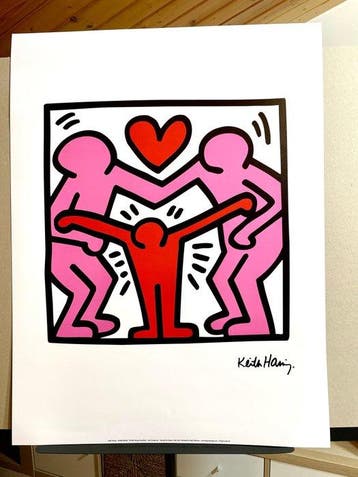 Keith Haring (after) - Untilted (Family) - Jaren 2010
