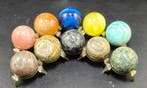 Geneeskrachtige stenen, lapis lazuli, calciet, labradoriet,