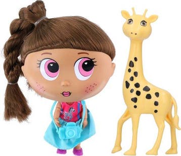 2dekans | Eddy Toys Poppenset - Met Accessoires - 20x11x19cm, Enfants & Bébés, Jouets | Poupées, Ophalen of Verzenden