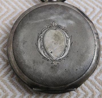 Reloj de bolsillo antiguo - pocket watch plata maciza solid, Handtassen en Accessoires, Nieuw