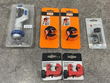 Veiling - Pijpsnijder diverse set 6-delig, Nieuw