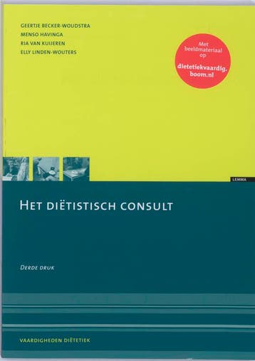 Het diëtistisch consult 9789059315099 G. Becker-Woudstra, Verzenden, Gelezen, G. Becker-Woudstra