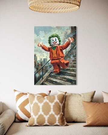 SDIMART - Joker Dancing Lego Style Limited EditionW/COA