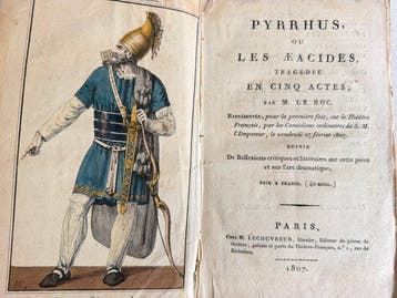 Le Hoc - Pyrrhus ou les Eacides - 1807