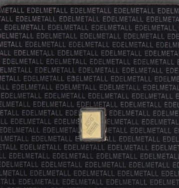 0,5 Gramm - Goud (Zonder minimumprijs), Postzegels en Munten, Edelmetalen en Baren