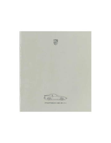 1986 PORSCHE 944 BROCHURE DUITS, Ophalen of Verzenden, Nieuw