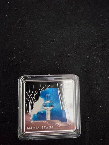 Letland. 5 Euro 2024 Marta Staa Proof (Zonder