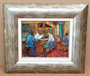 Arnaud Leturcq (1961) - Escena de bar