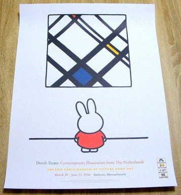 Dick Bruna - Dutch Treats Illustration Exhibition & het, Antiek en Kunst, Kunst | Tekeningen en Fotografie