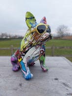 Beeld, street Art dog - 22 cm - polyresin
