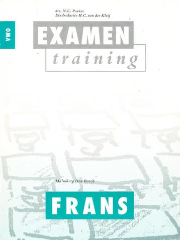 Examentraining VWO Frans, Boeken, Verzenden, Nieuw