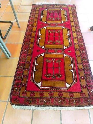 Tapijt - 102 cm - 120 cm - Antieke tukse yastrik