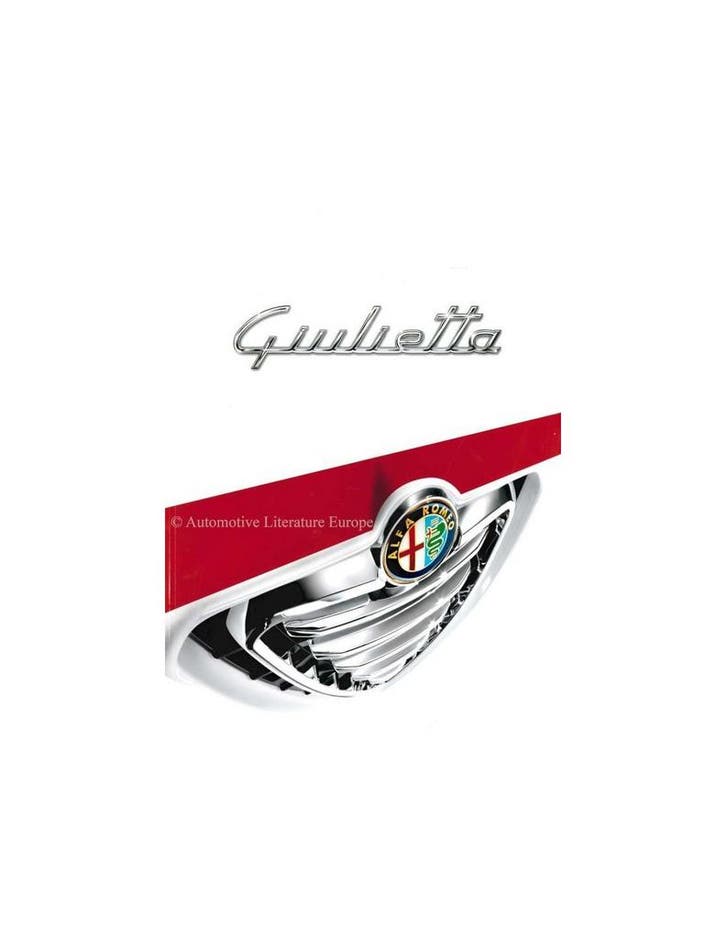 2011 ALFA ROMEO GIULIETTA BROCHURE DUITS, Livres, Autos | Brochures & Magazines, Enlèvement ou Envoi