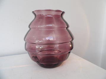 Doyen - Vase - Verre, Antiquités & Art