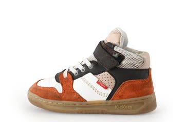 Kickers Sneakers Jongens in maat 27 Wit, Verzenden, Schoenen