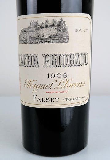 1908 Bodegas Miguel Llorens, Garnacha Priorato (Dry Rancio), Verzamelen, Nieuw