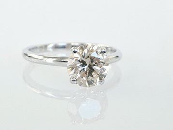 Sans prix de réserve - Bague de fiançailles - 14 carats Or, Bijoux, Sacs & Beauté
