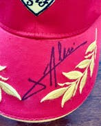 Ferrari - autografo Jean Alesi - Casquette de baseball