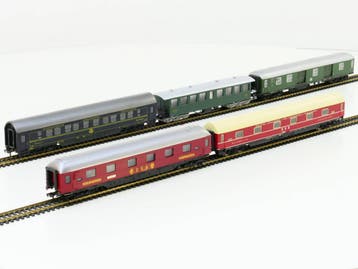 Schaal H0 Fleischmann 1504 1505 1506 5106 5135 Assortimen..., Hobby en Vrije tijd, Modeltreinen | H0, Gebruikt, Fleischmann, Overige typen