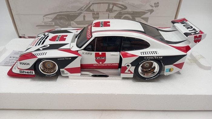 Minichamps 1:18 - Modelauto - Ford Capri Turbo Gr.5 DRM, Hobby en Vrije tijd, Modelauto's | 1:5 tot 1:12