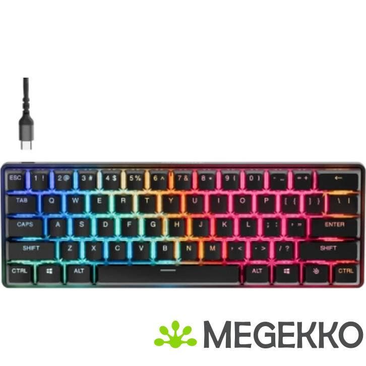 Steelseries Apex Pro Gen 3 Mini Hall-effect toetsenbord, Computers en Software, Toetsenborden, Nieuw, Verzenden