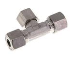 10S Raccord de coupe en T en acier inoxydable avec raccord, Verzenden
