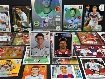 Panini - Thomas Müller - 23x Stickers & Cards - Bayern