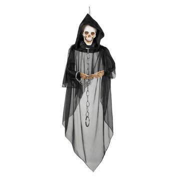 Halloween Pop Schedelspook 1,5m, Verzenden