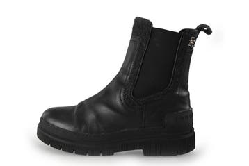 Tommy Hilfiger Chelsea boots in maat 38 Zwart, Verzenden, Zwart, Overige typen, Zo goed als nieuw