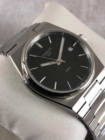 Tissot - PRX - Sans prix de réserve - T137.410.11.051.00 -, Handtassen en Accessoires, Horloges | Heren, Nieuw