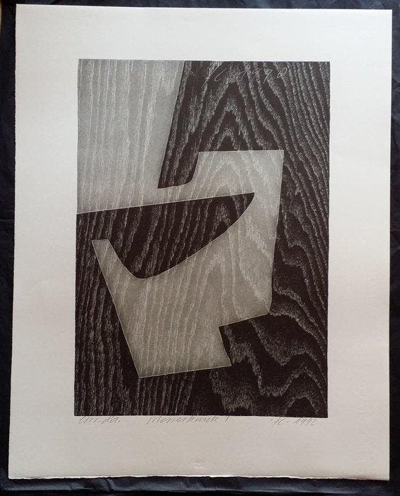 Franz Eggenschwiler (1930-2000) - Messerknick II, Antiek en Kunst, Antiek | Overige Antiek