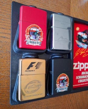 Zippo - Michael Schumacher collectie - Zonder minimumprijs -