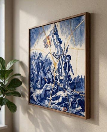 MEDSAN - Kintsugi Liberty Leading the People