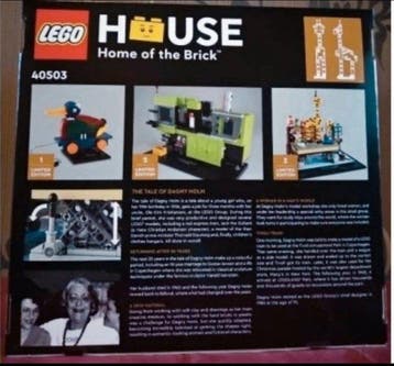 Lego Set - Employee Gift - 40503 Dagny Holm - Master Builder, Nieuw