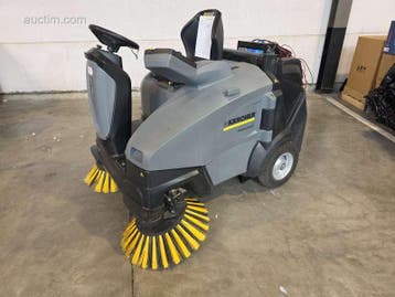 Industriële veeg-/zuigmachine Kärcher KM 105, Ophalen