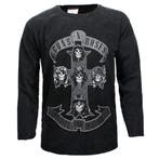 Guns N’ Roses Cross Dip Dye Longsleeve T-Shirt, Nieuw
