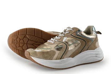 Omoda Sneakers in maat 38 Goud, Overige kleuren, Verzenden, Omoda, Zo goed als nieuw