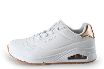 Skechers Sneakers in maat 38 Wit, Skechers, Verzenden, Wit, Zo goed als nieuw