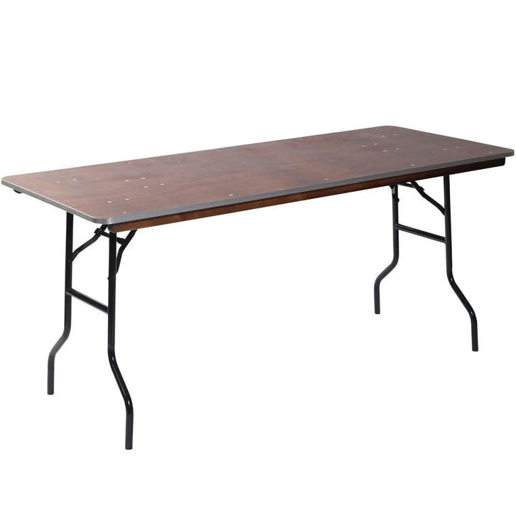 Inklapbare Buffettafel | Hout/Staal | Houten Blad | Zwart, Zakelijke goederen, Horeca | Keukenapparatuur, Nieuw in verpakking