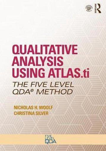 Qualitative Analysis Using ATLAS.ti 9781138743656, Verzenden, Zo goed als nieuw, Nicholas H. Woolf