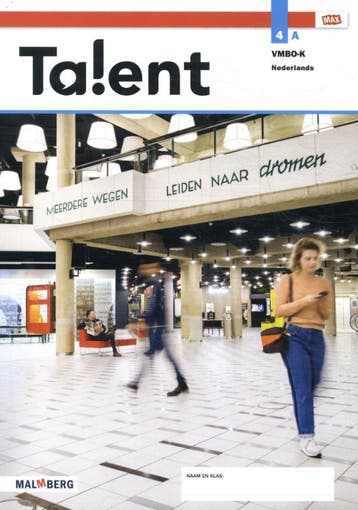 Talent / leerjaar 4 deel A vmbo-k 2020 / leerwerkboek / Max, Verzenden, Tenter
