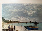 Claude Monet (1840-1926) - La Plage à Sainte-Adresse